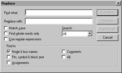 Pin Properties dialog box