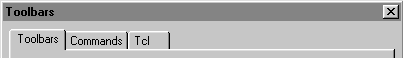 Toolbars command