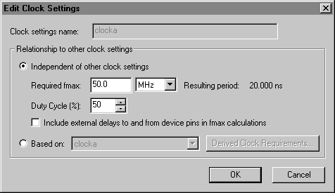 edit clock settings